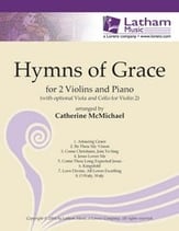 HYMNS OF GRACE VIOLIN DUET OPT PNO cover